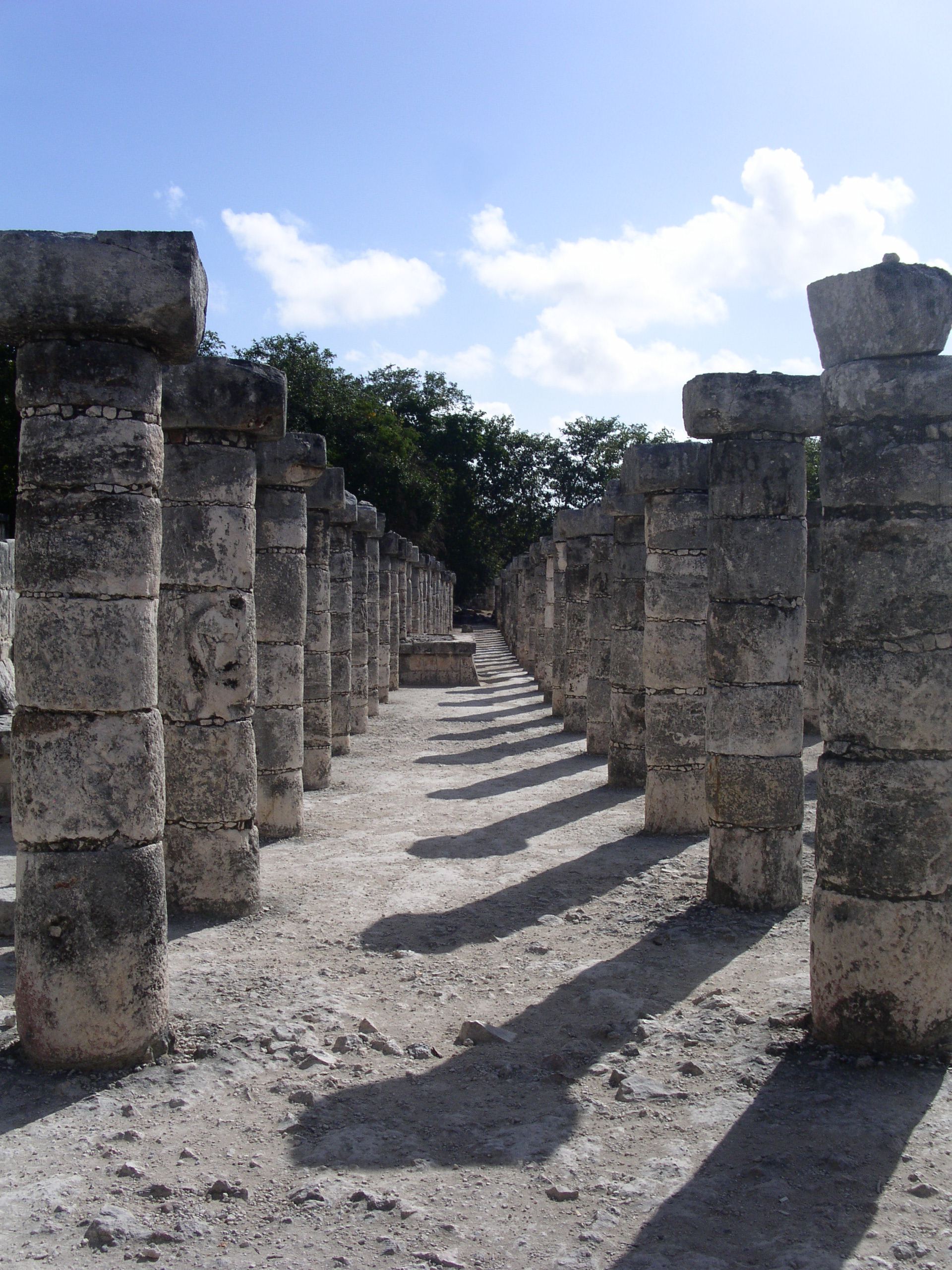 Columnas de chichén Itzá