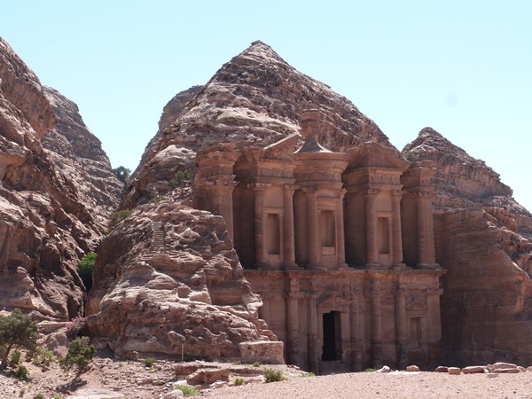 Vista general del Monasterio de Petra