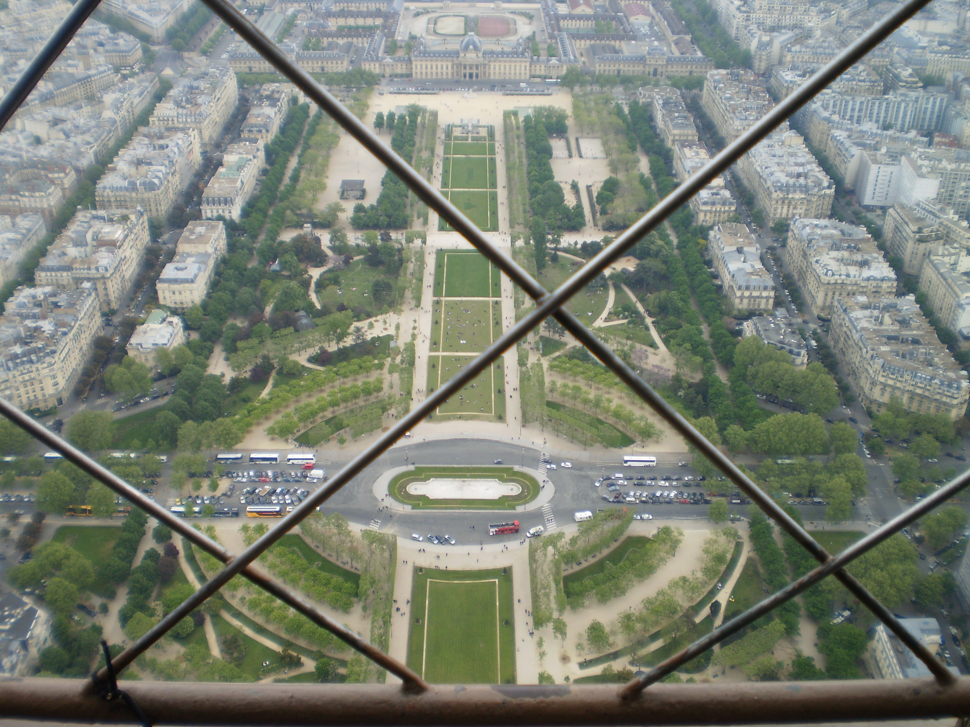 Vista Cima Torre Eiffel