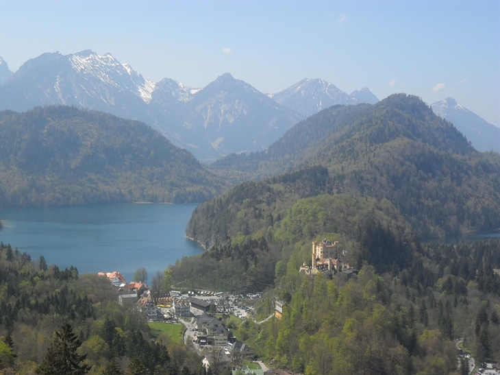 Vista Castillo Neuschwanstein