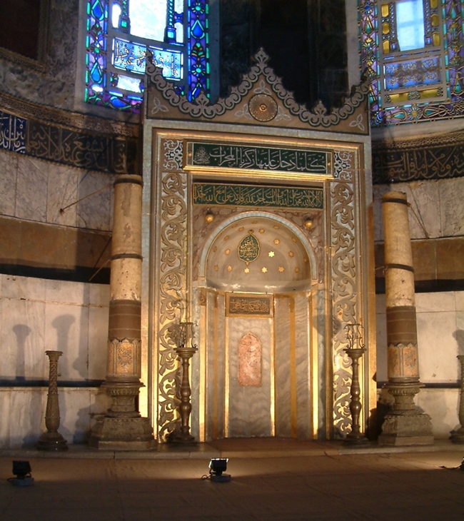 Mihrab de Santa Sofía