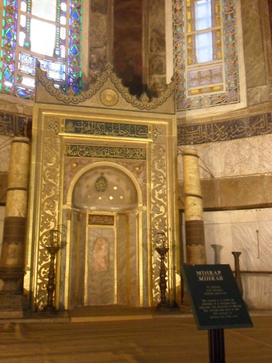Mihrab de Santa Sofia