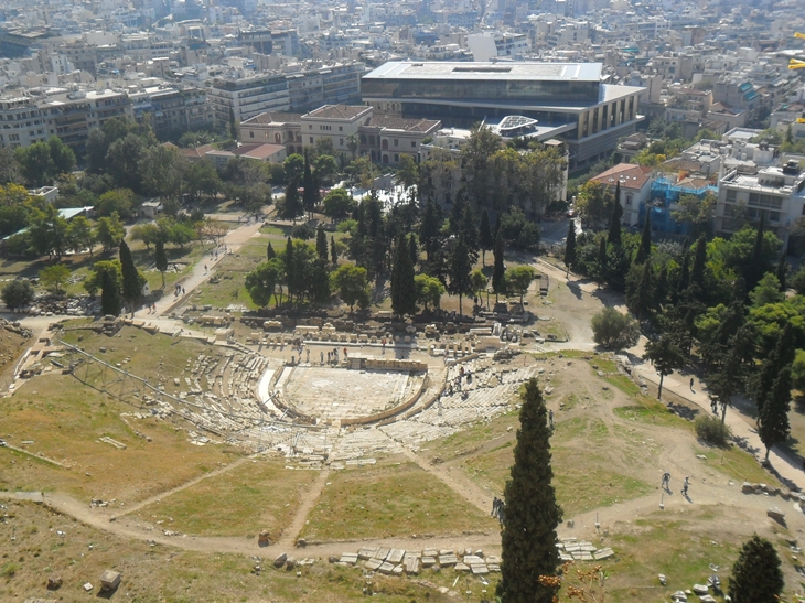 Teatro de Dionisio desde south slope