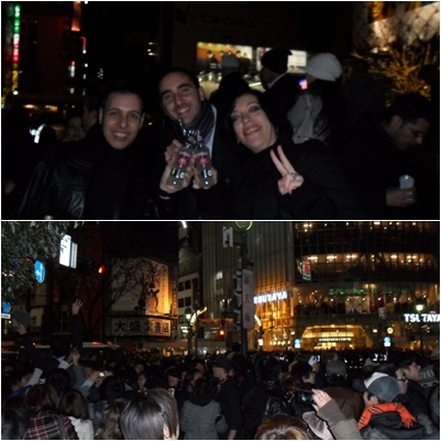 Celebración en Shibuya