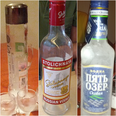 Vodka en Rusia