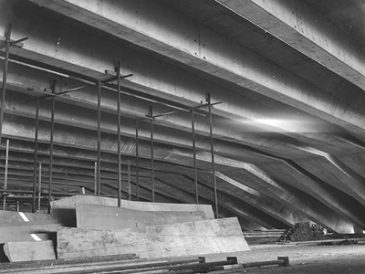 Proceso de construcción de la Ópera de Sydney