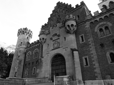 Fachada principal de Neuschwanstein