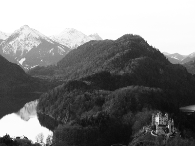 Vistas desde el mirador de Neuschwanstein