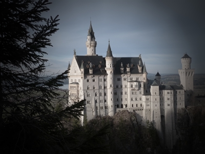 Castillo de Neuschwanstein desde el Marienbrucke