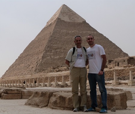 21W en las Piramides de Guiza