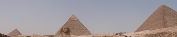Panorámica de las Pirámides de Guiza