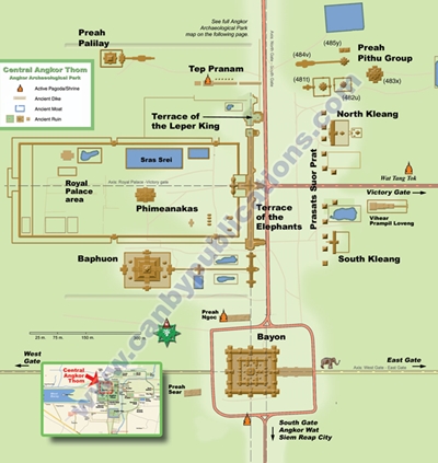 Plano de Angkor Thom