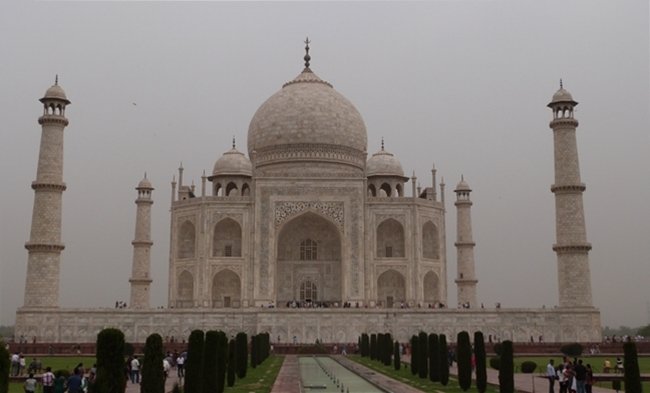 Taj Mahal en todo su esplendor