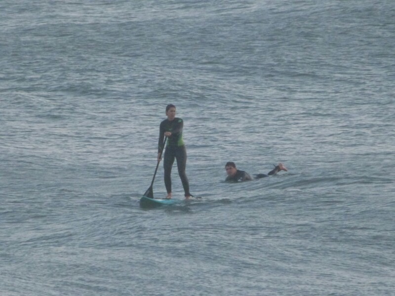 La chica del paddle surf