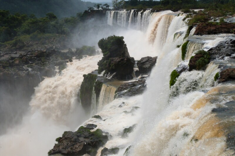 La fuerza del agua en Iguazú