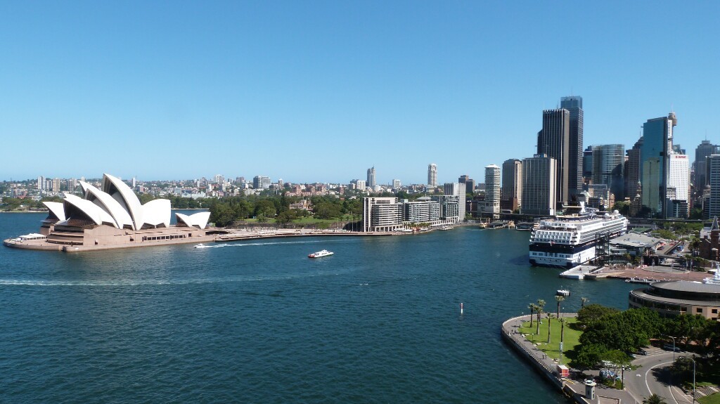 Sídney desde el Harbour Bridge