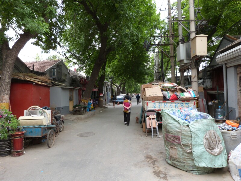 La calle Marcos Gómez de Pekín