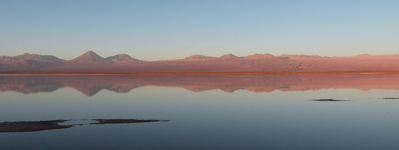 Atardecer en el desierto de Atacama