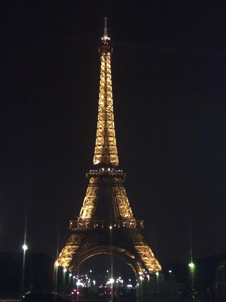 Torre Eiffel de noche