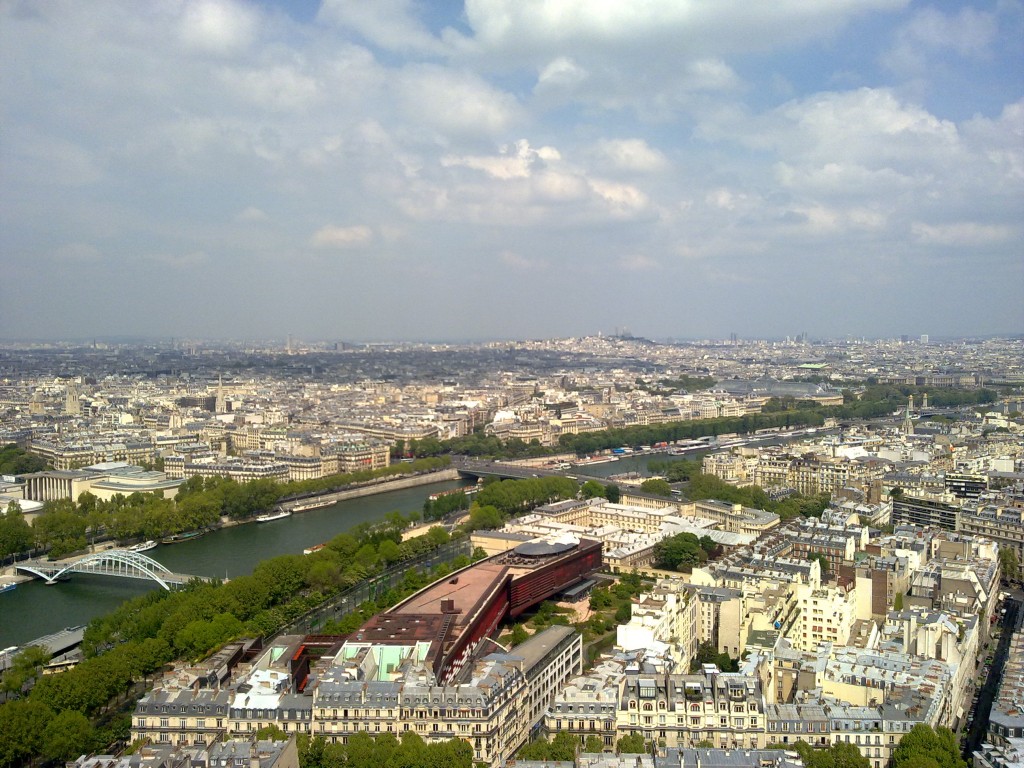 Vista de la 2ª planta de la Torre Eiffel