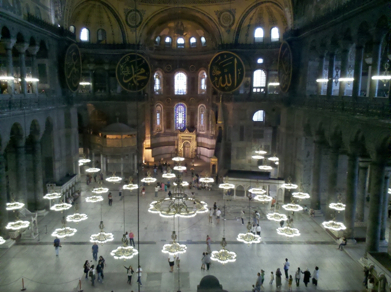 Interior de Santa Sofia - Estambul