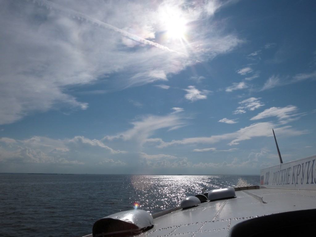 Hydrofoil hacia San Petersburgo