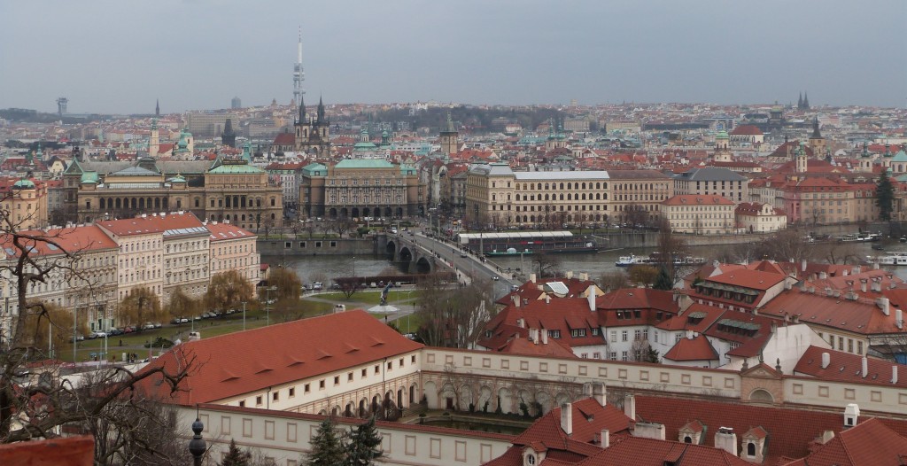 Vistas desde el Castillo de Praga