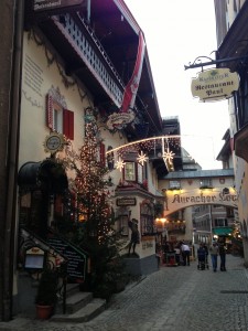 Una calle cualquiera en Kufstein