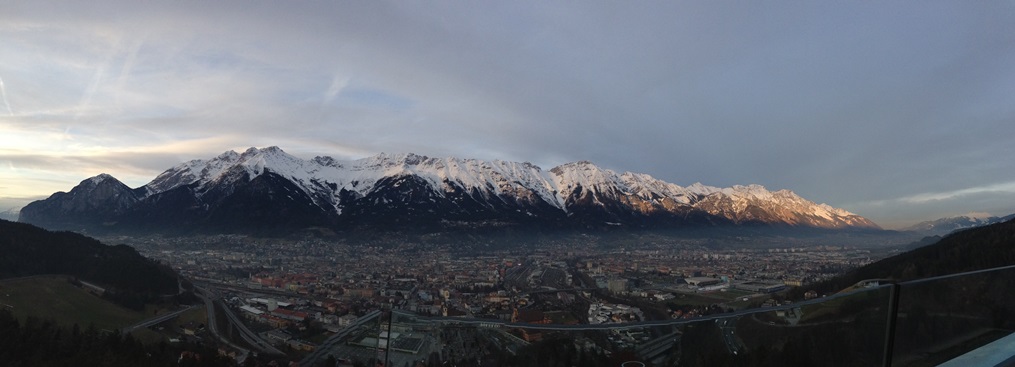 Los Alpes desde Bergisel