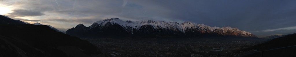Panorámica de Innsbruck desde Bergisel