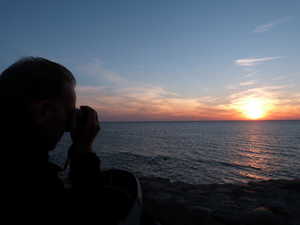 Fotografiando la puesta de sol en Asilah