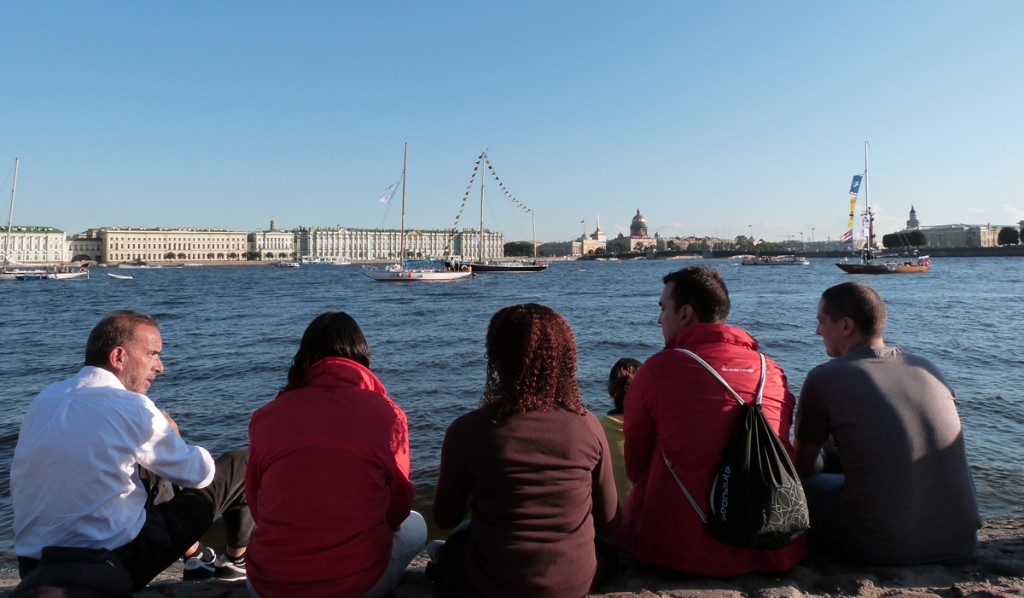 Descanso en la fortaleza de San Pedro y San Pablo