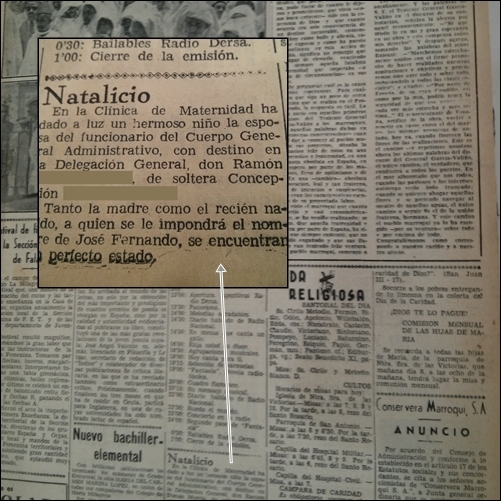 Natalicio en Diario de África