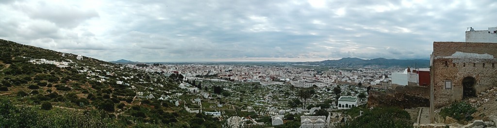 Vistas del Cementerio de Tetuán