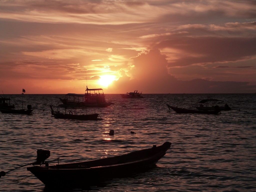 Atardecer en Koh Tao