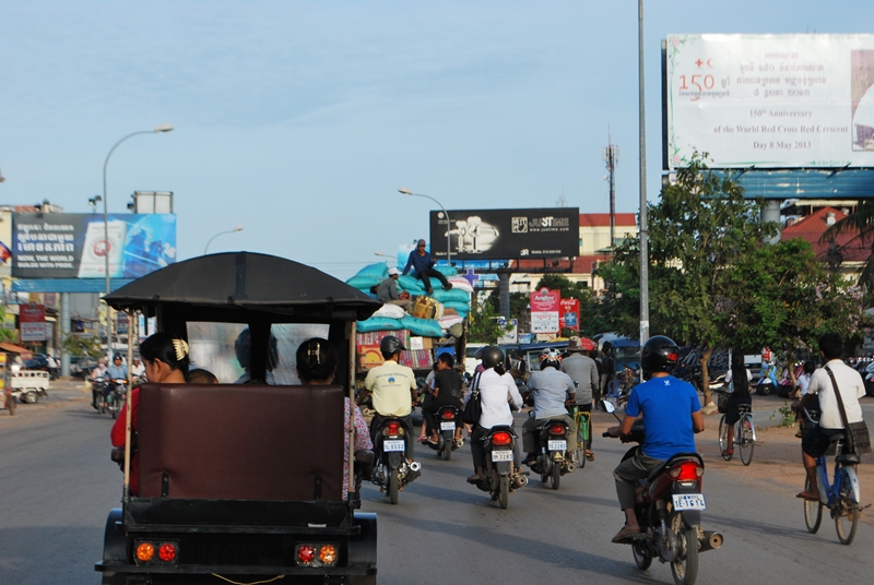 Tuk Tuk en Camboya