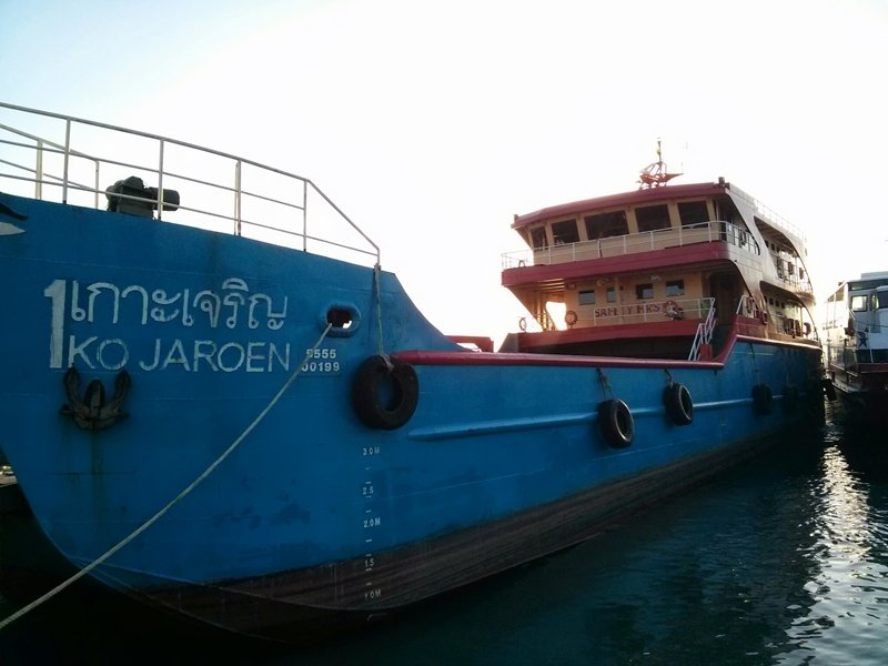 Ferry Nocturno Chumphon - Koh Tao - Chumphon