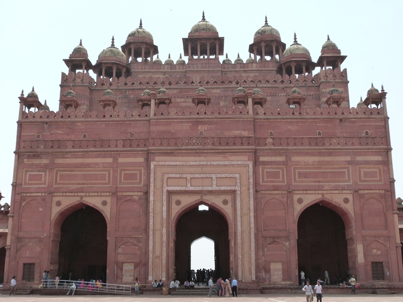 Buland Darwaza desde el interior - Fatehpur Sikri