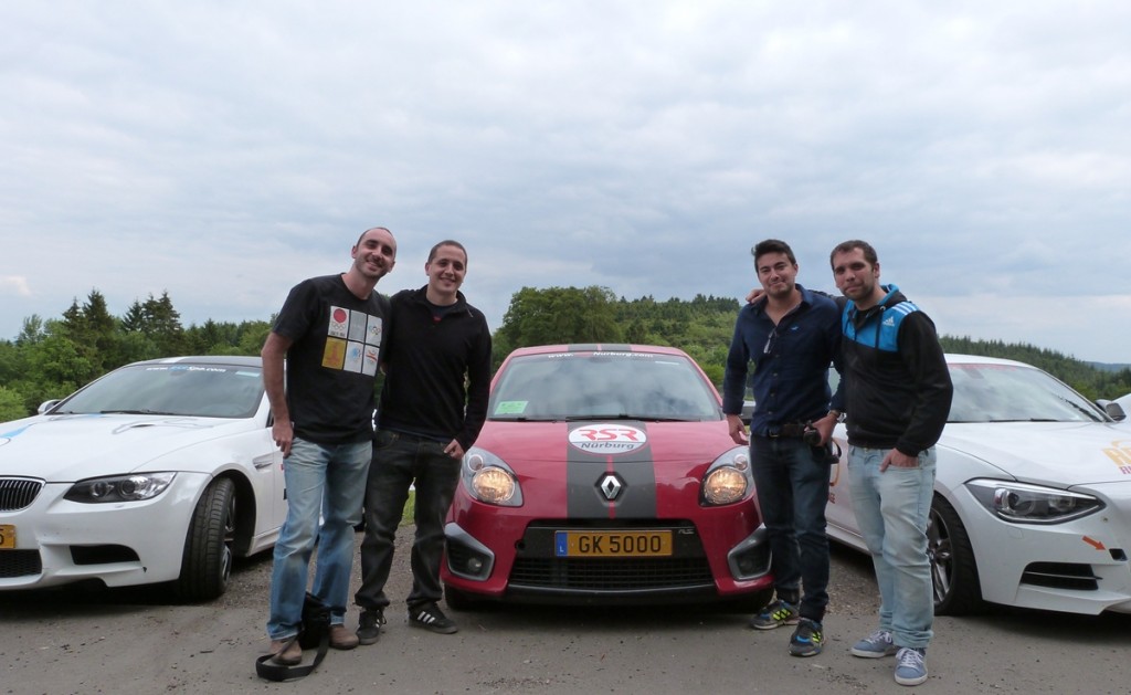 Los 4 valientes de Nurburgring