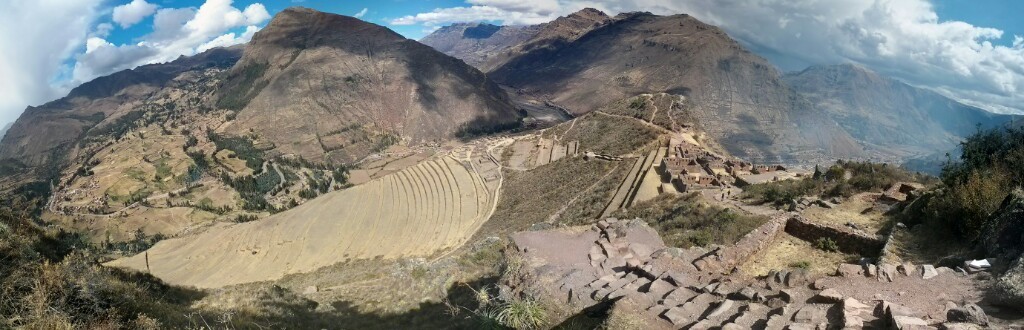 Vista general de Pisac