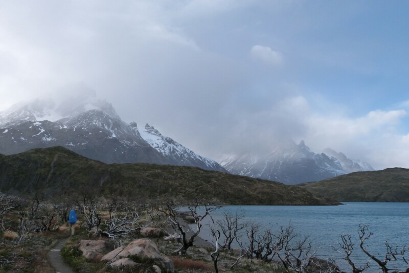 La ruta del primer día en Torres del Paine