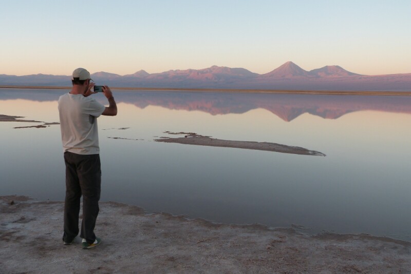 Making off en una laguna de SPA