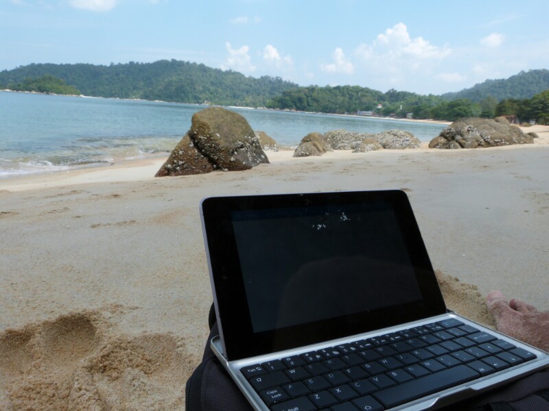 Mi oficina en Pulau Pangkor