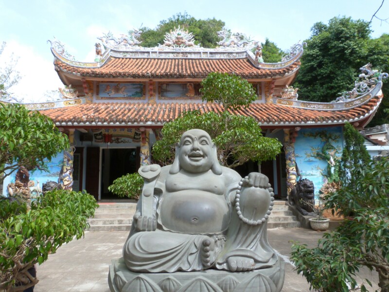 Buda en un templo de Hoi An