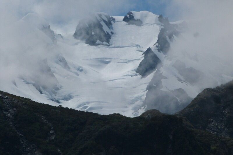 Los escoltas del glaciar Fox