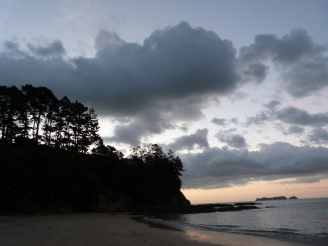 Nuestra playa en Coromandel