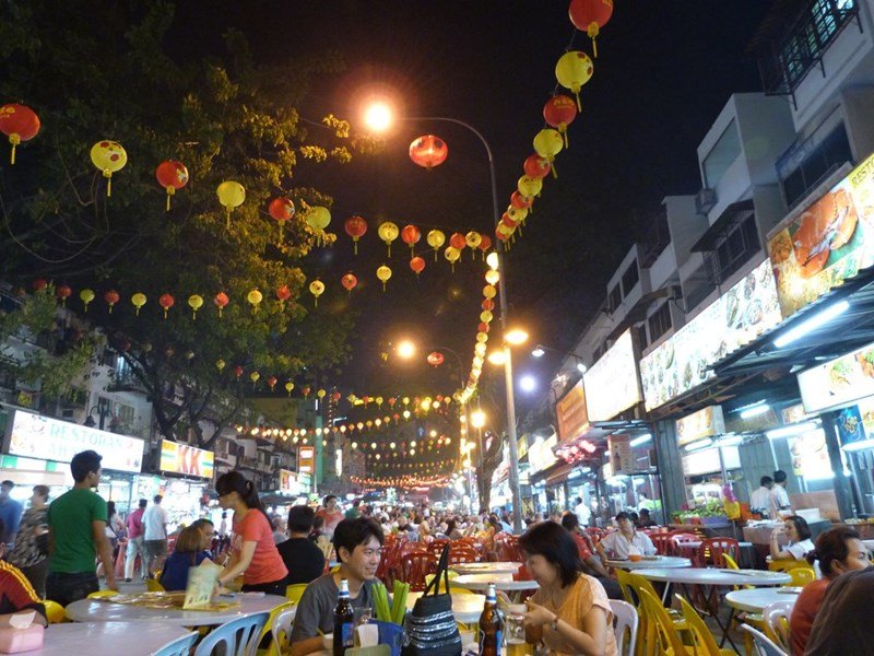 Comiendo en Bukit Bintang_Kuala Lumpur