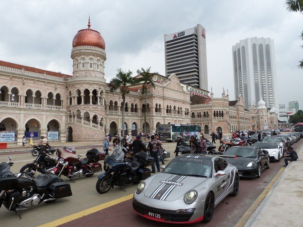 El centro de Kuala Lumpur