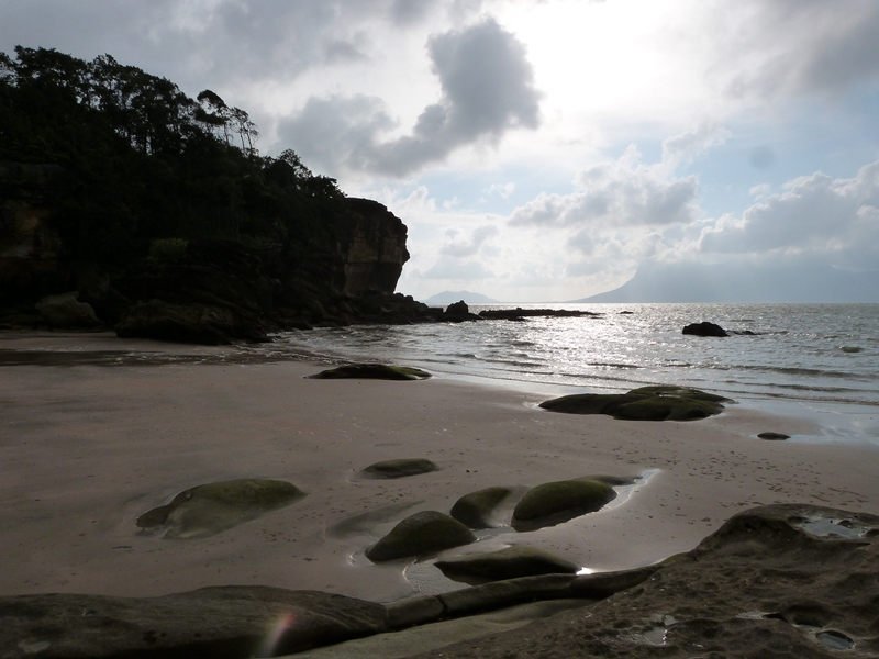 Playas solitarias en Bako