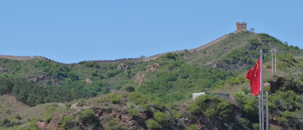 Vista de la Gran Muralla desde Jinshanling Service Center